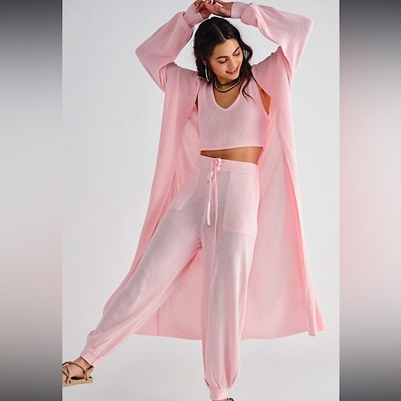 Free People Living In This Maxi Cardigan in Lilac. Size M. NWOT - Picture 3 of 8